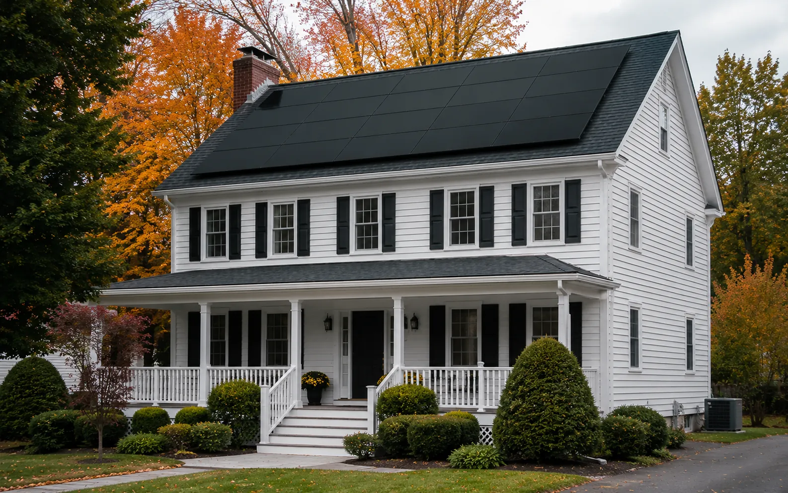 Rooftop solar install